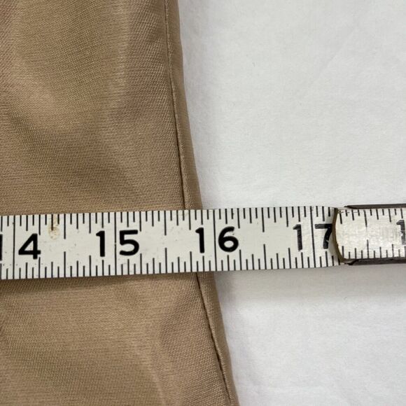 Reiss Tamsin One Shoulder Dress Mocha Brown Beige Size 4 Classicore Old Money - Picture 8 of 13